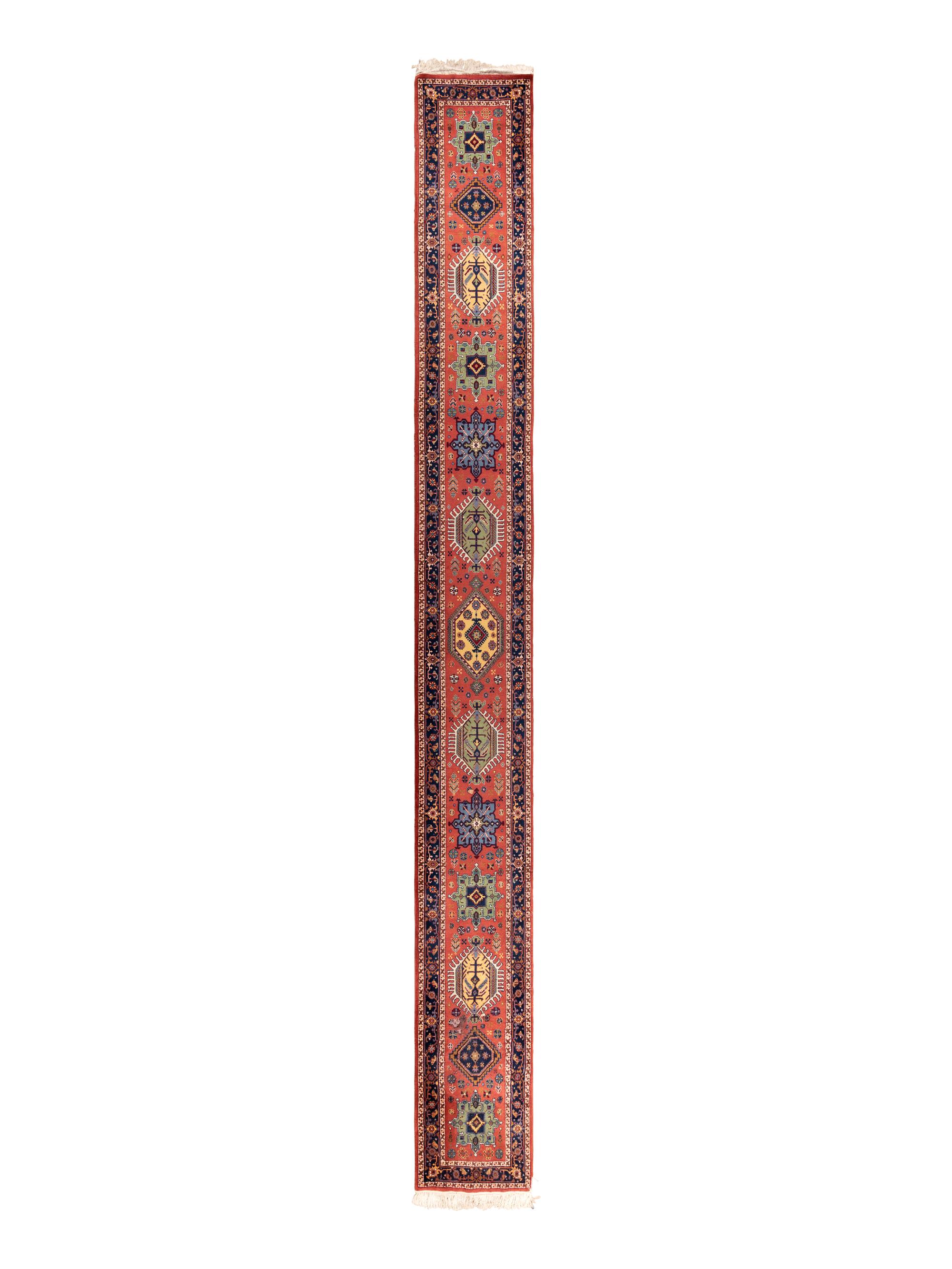An Indo-Heriz Wool Runner
