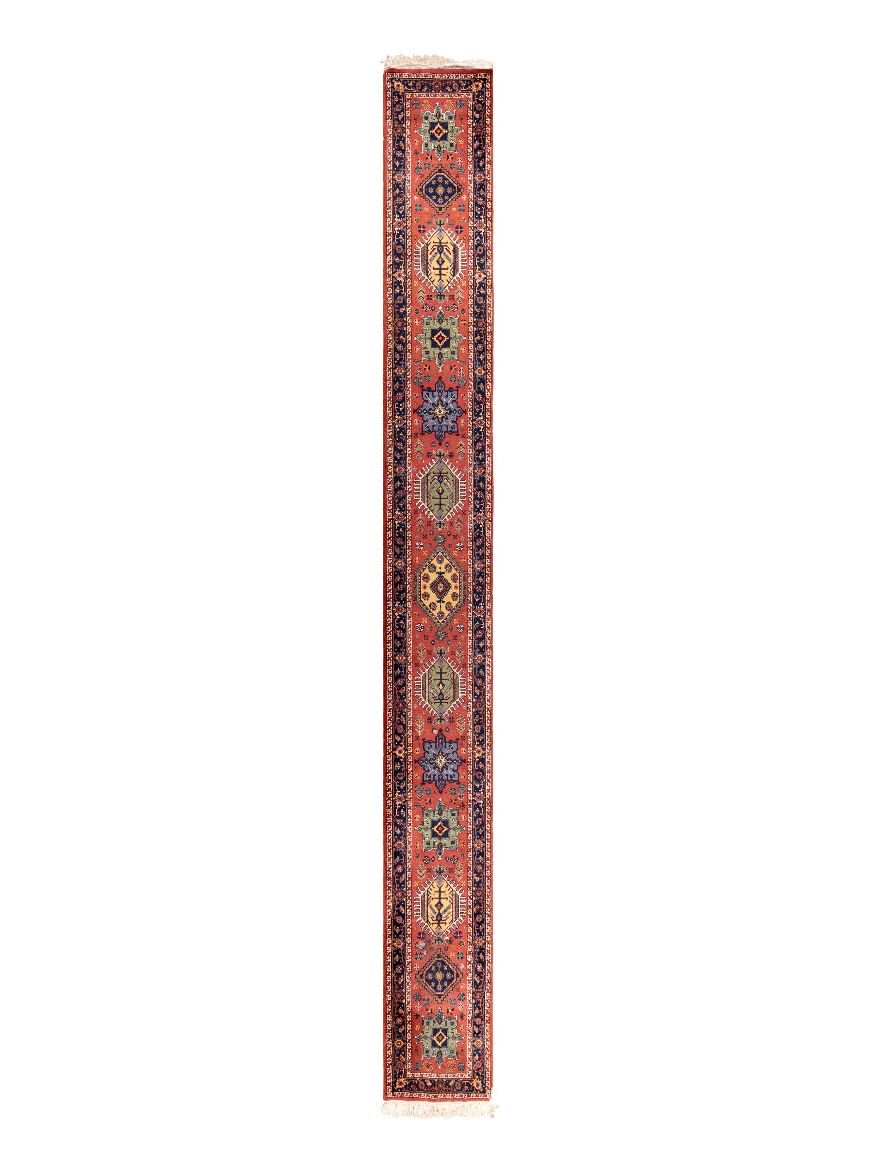 An Indo-Heriz Wool Runner