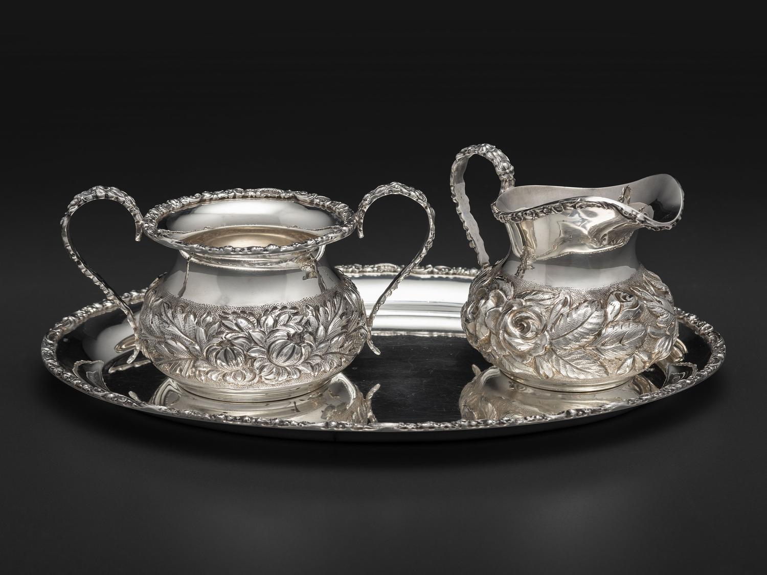 Three American Silver Table Articles