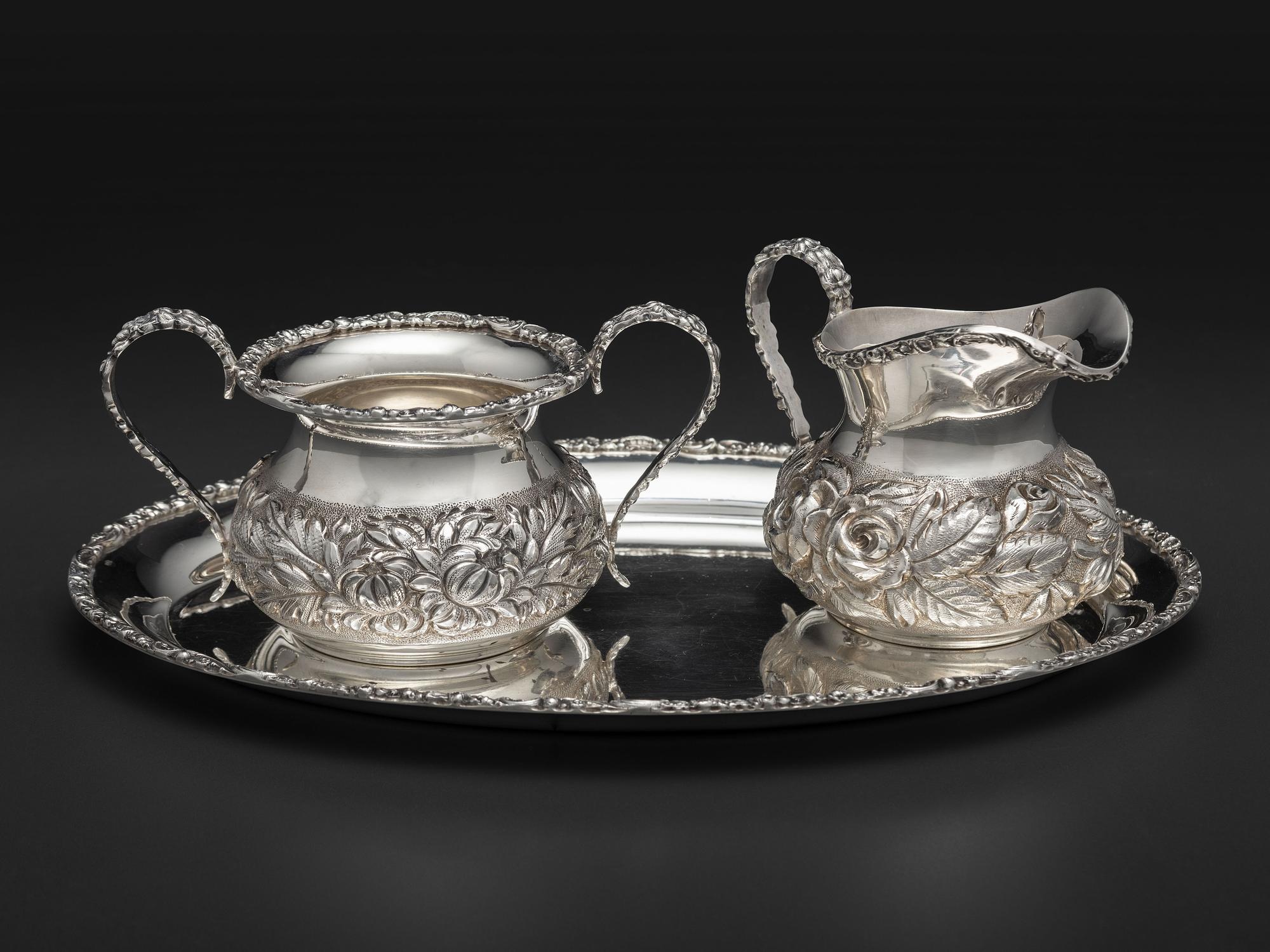Three American Silver Table Articles