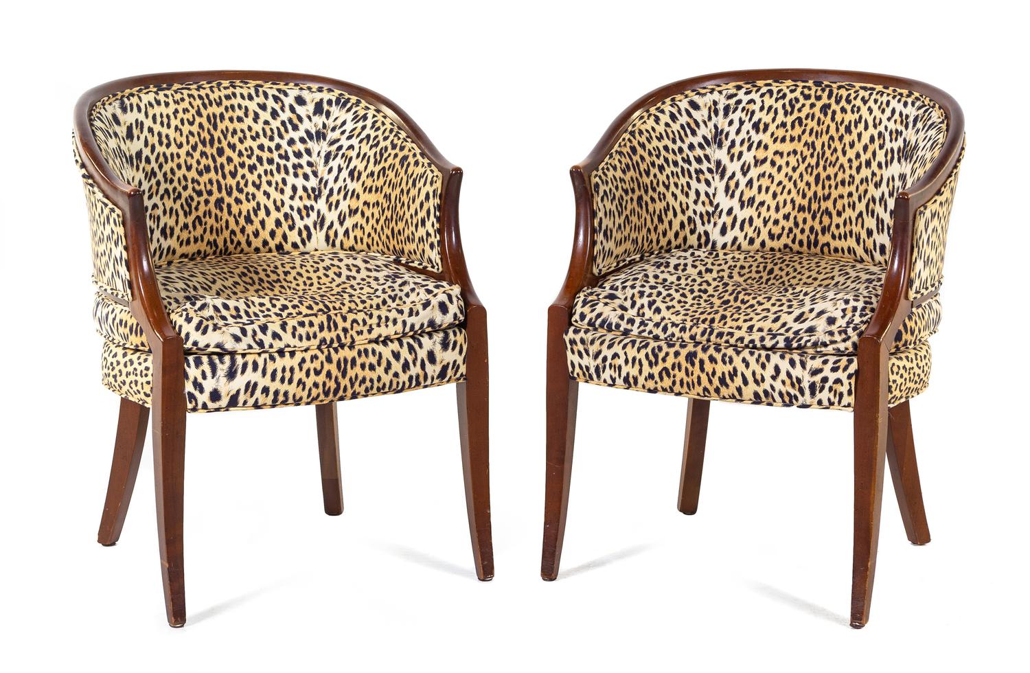 A Pair of Club Chairs