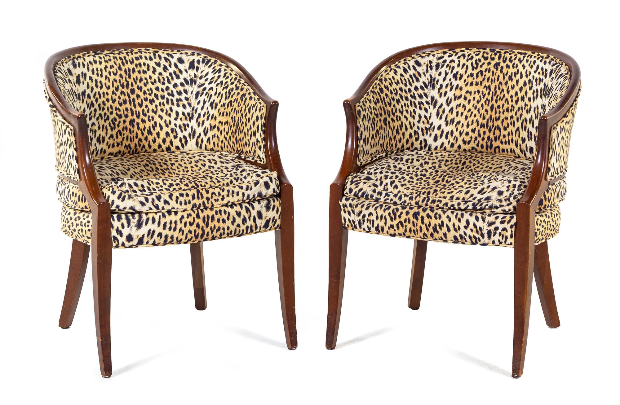 A Pair of Club Chairs