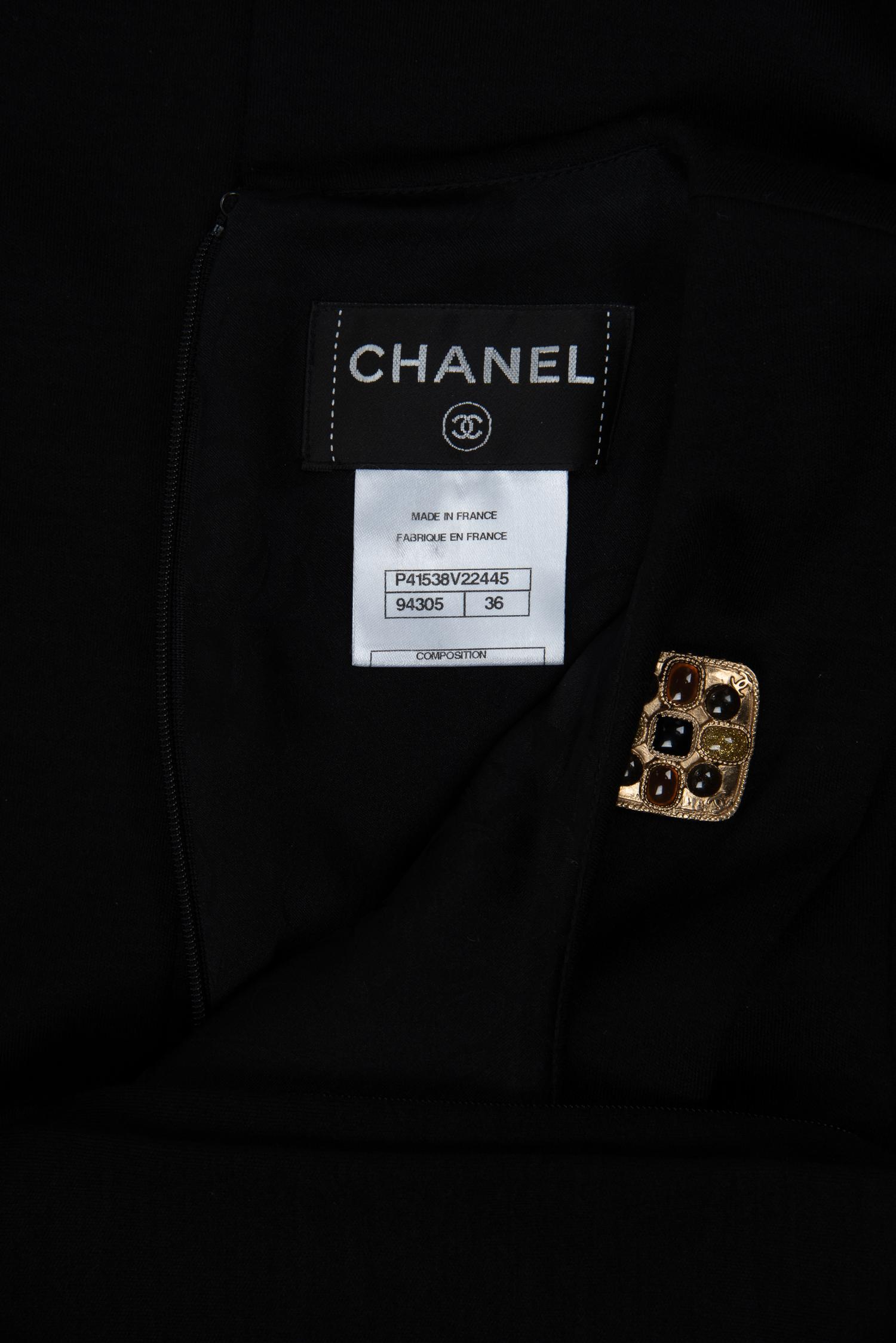 Chanel Cap Sleeve Dress