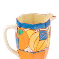 A Group of Five Clarice Cliff Melon (Picasso Fruit) Ceramic Table Articles