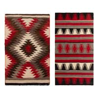 Navajo Western Reservation Weavings [Rugs]