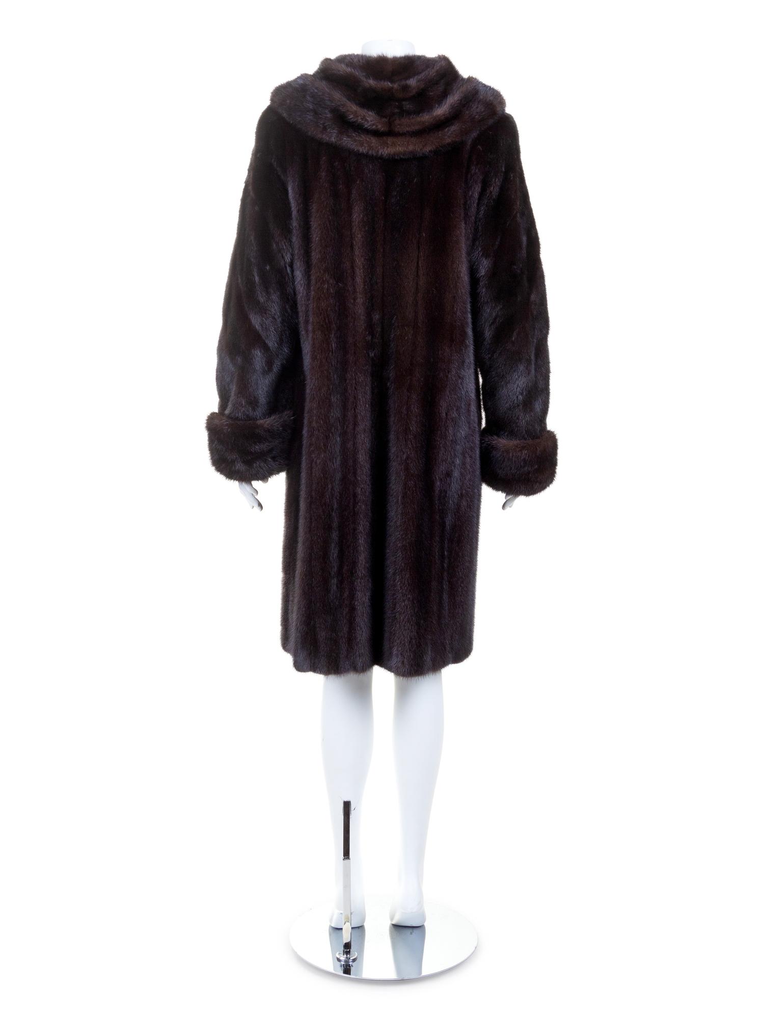 Mink Long Coat, 1980-90s