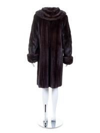 Mink Long Coat, 1980-90s