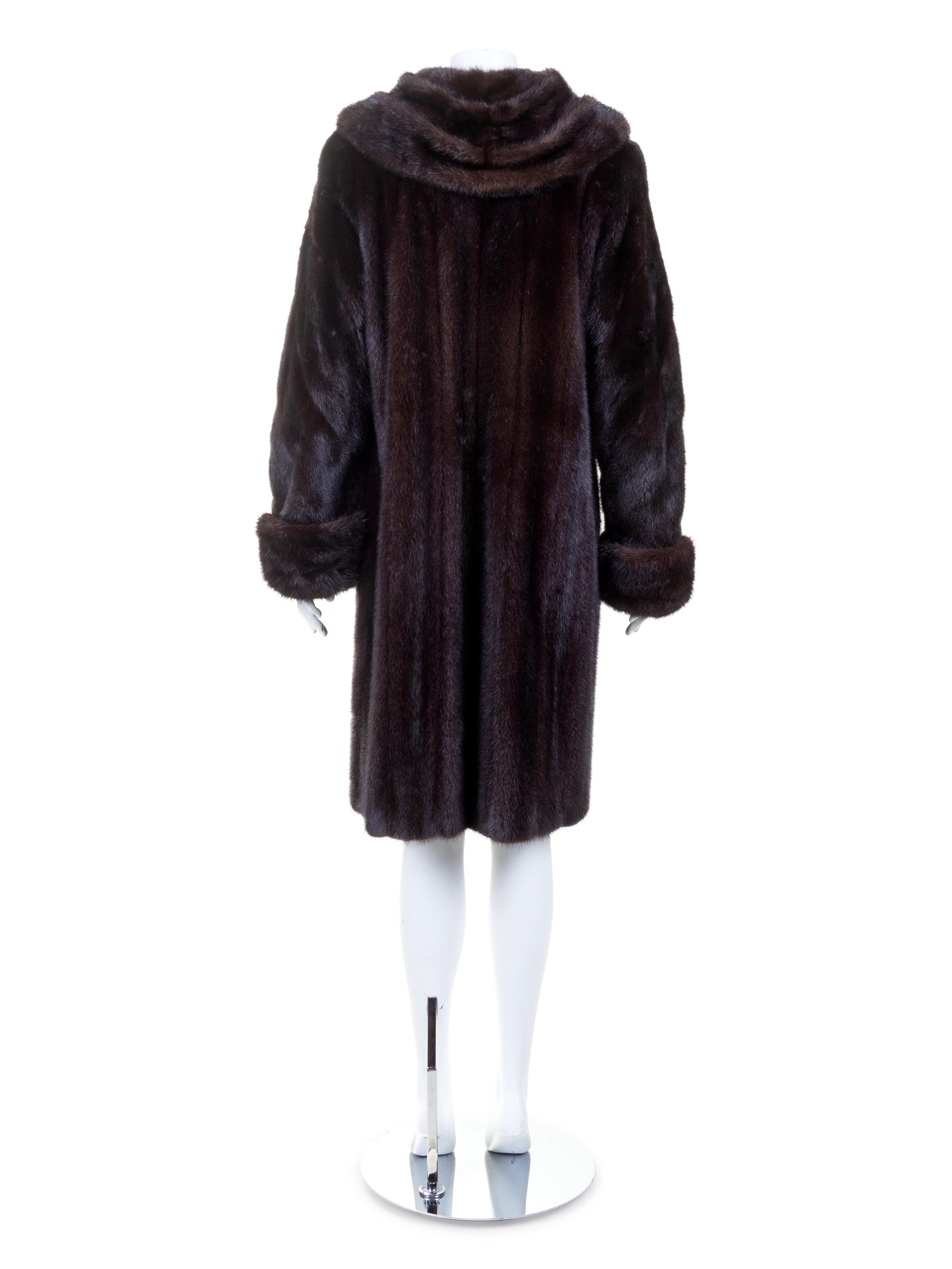 Mink Long Coat, 1980-90s