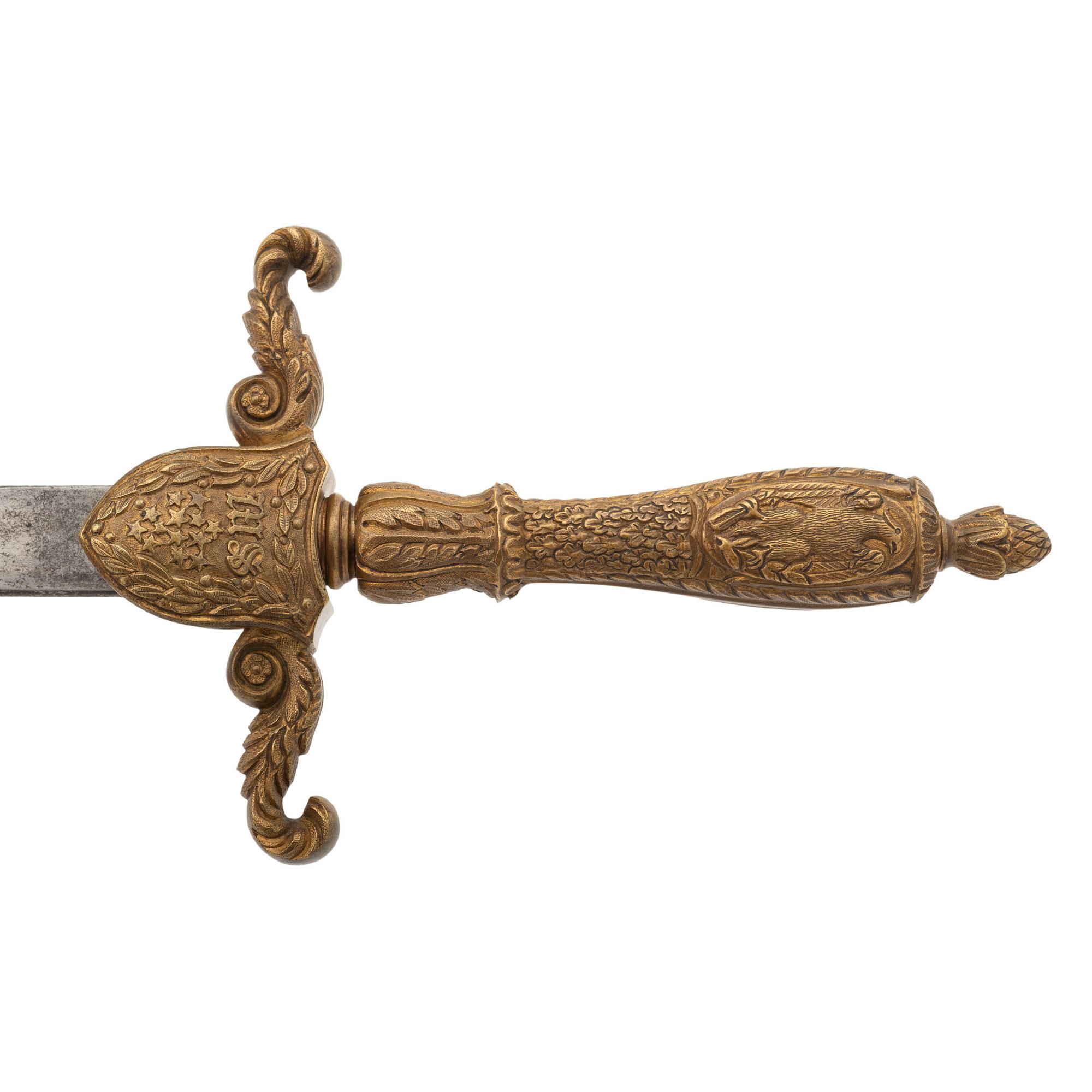 Presentation U.S. Model 1840 Medical Staff Sword of Major John T. Walker - 25th Indiana Infantry, with Fleam Set