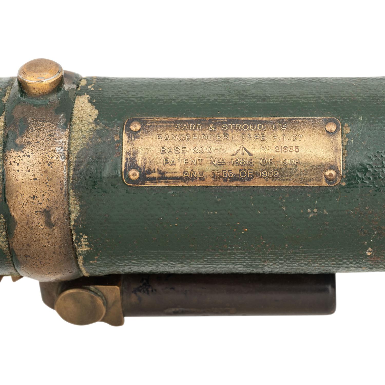 WWII-era Barr & Stroud No. 12 Mk. III Rangefinder for Vickers MG