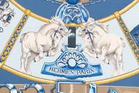 Four Hermès 90cm Silk Scarves