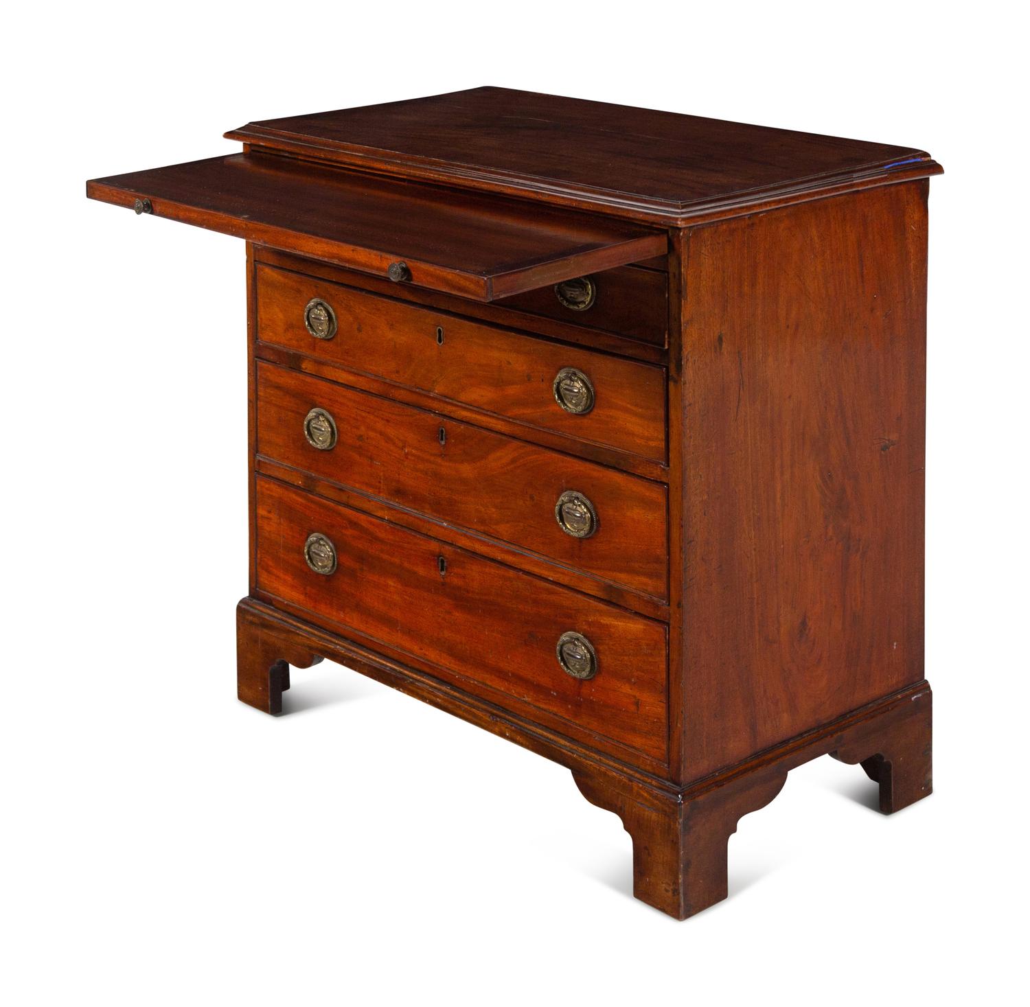 A George III Style Mahogany Bachelor's Chest of Drawers