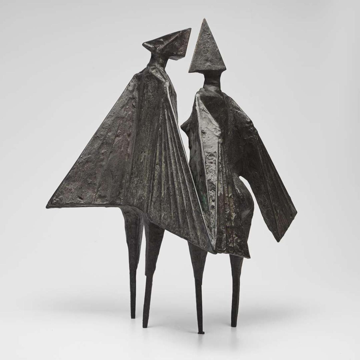 Lynn Chadwick (British, 1914-2003) Winged Figures II