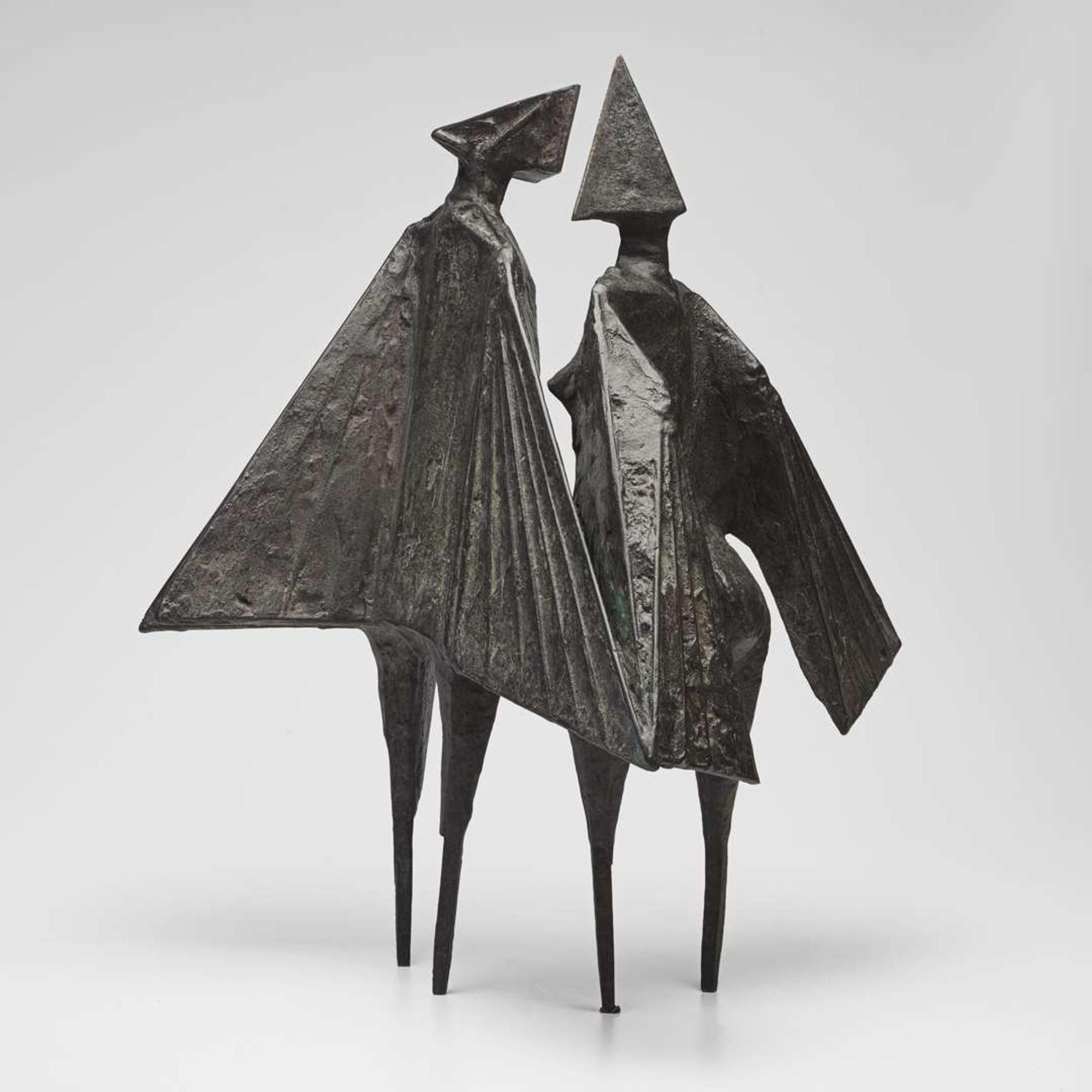 Lynn Chadwick (British, 1914-2003) Winged Figures II