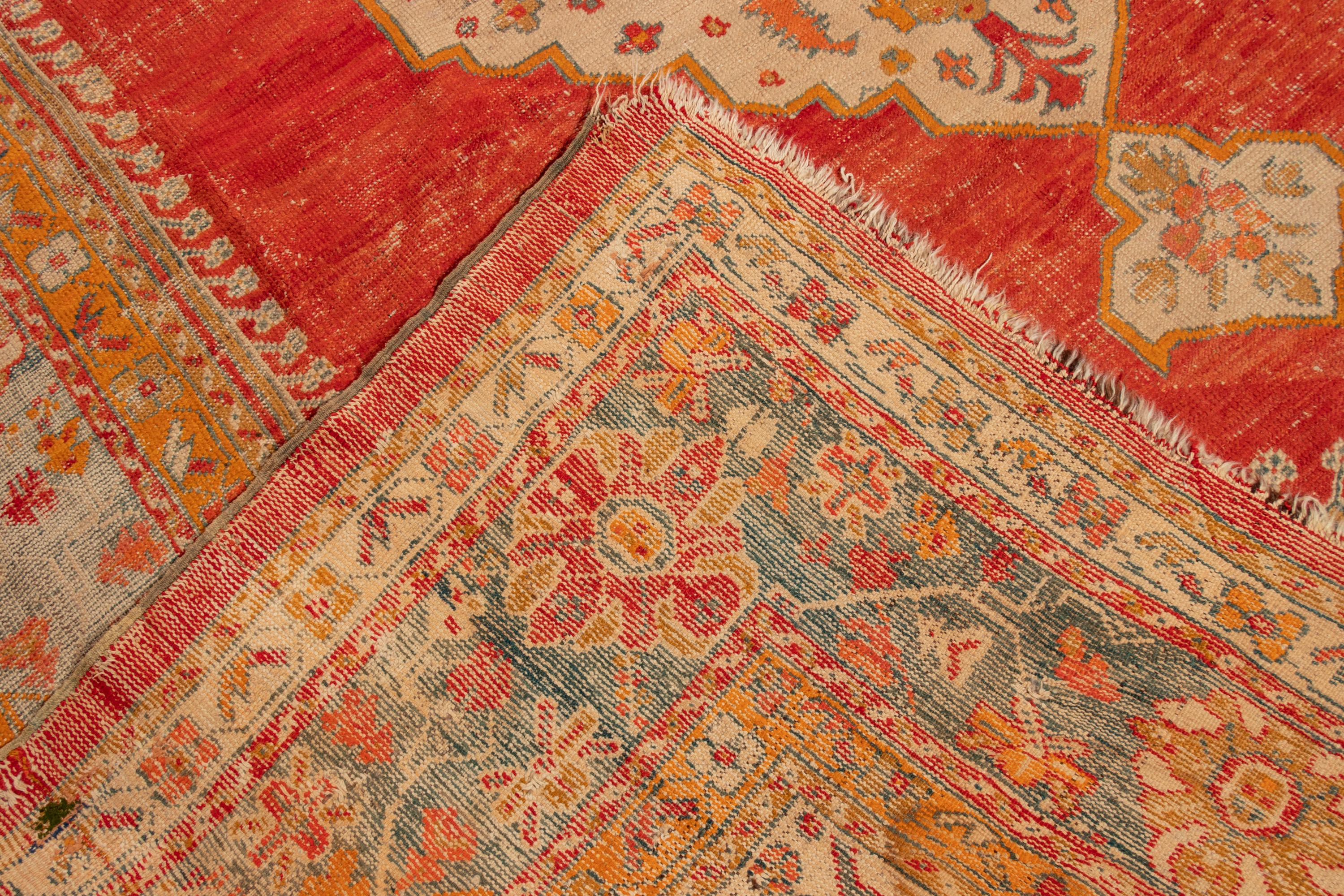 An Oushak Wool Rug