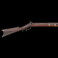 St. Louis Half-Stock Heavy Barreled Plains Rifle by Frederick Hellinghaus