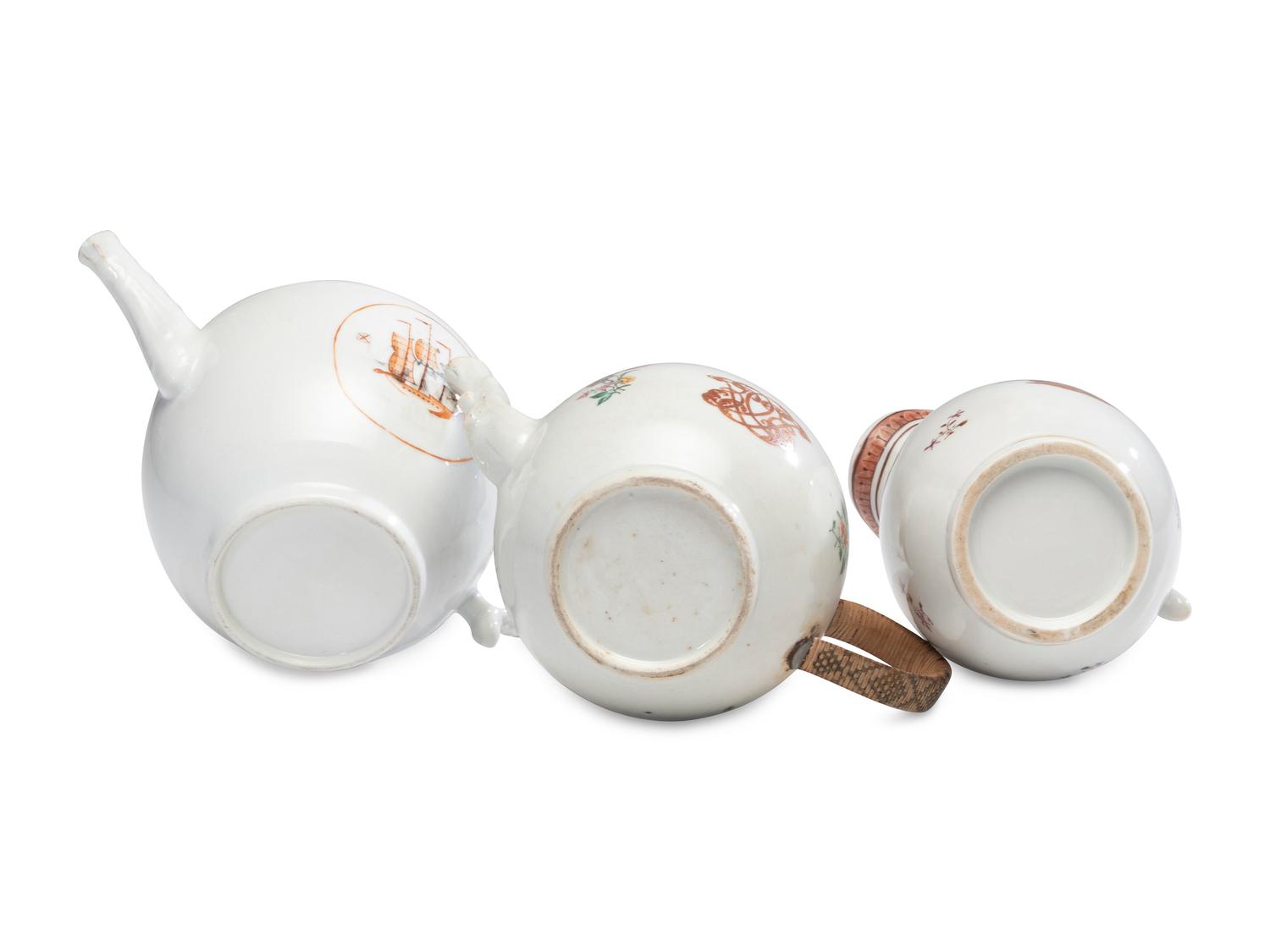 Five Chinese Export Porcelain Articles