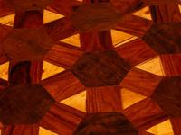 A Pair of Art Deco Style Parquetry Side Tables