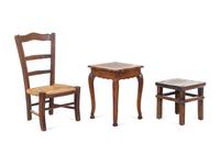 A Diminutive Provincial Ladder Back Chair