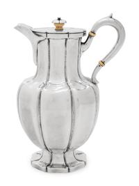 An American Silver Milk Pitcher