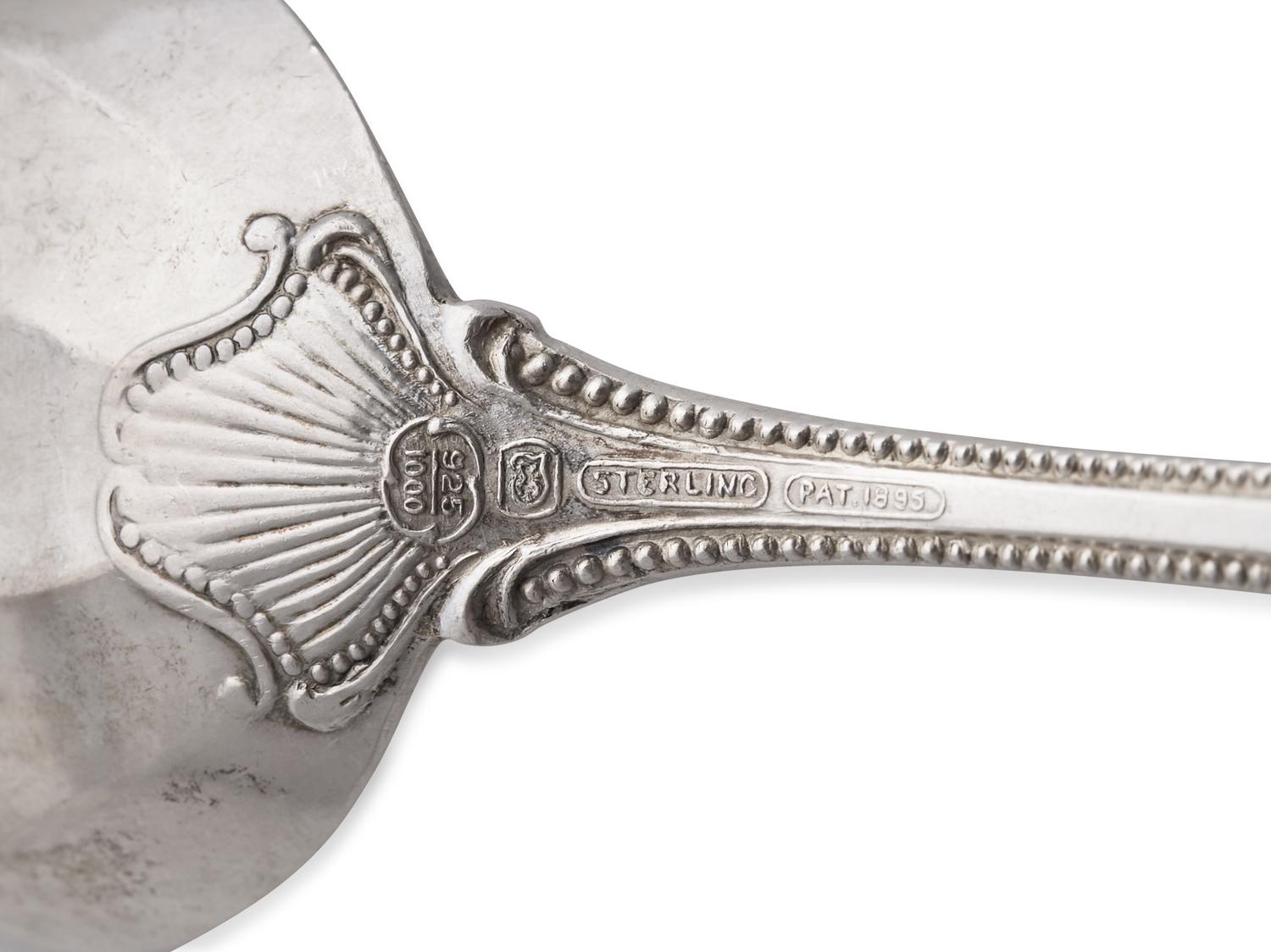 An Assembled American Silver Flatware Service