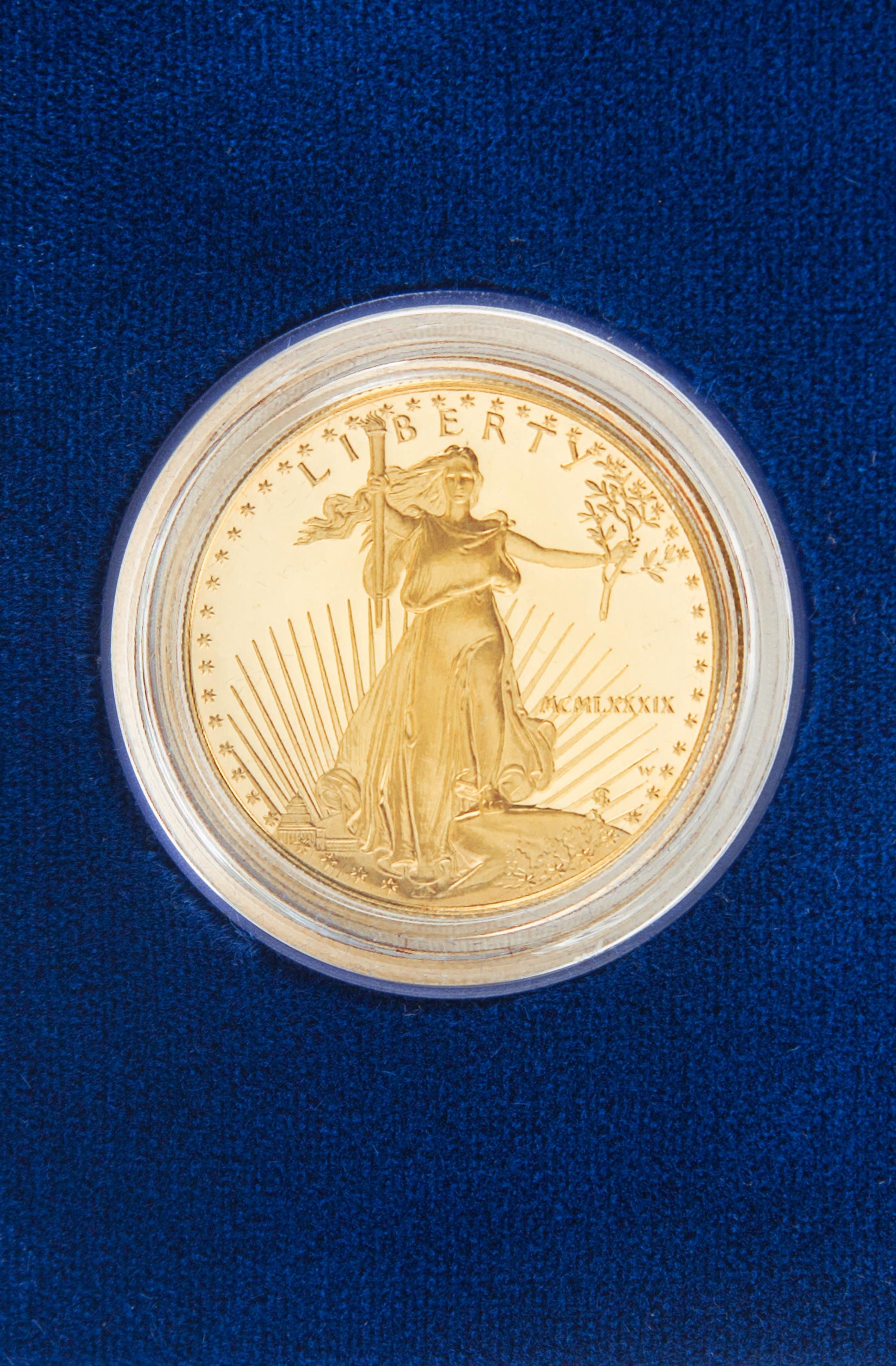 United States of America (1989), Gold $50 American Eagle Proof — Gold American Eagle Proof