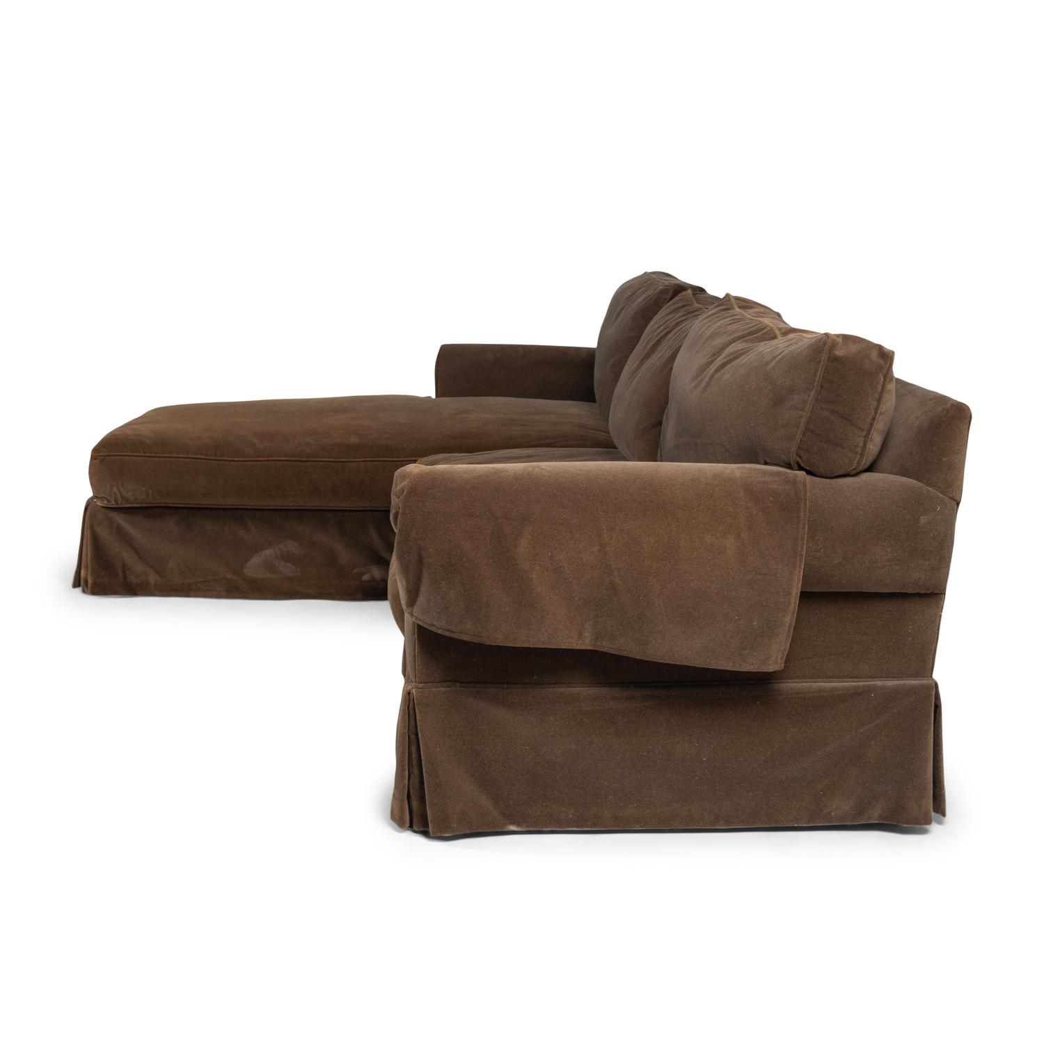 An Upholstered Sectional Sofa