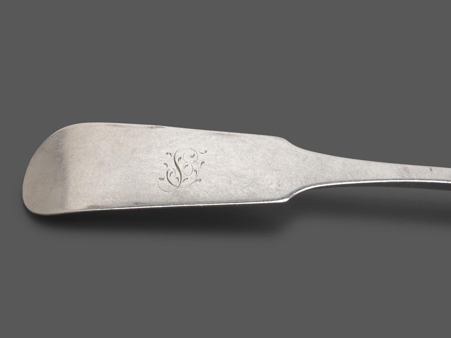 Eleven Southern Coin Silver Tablespoons