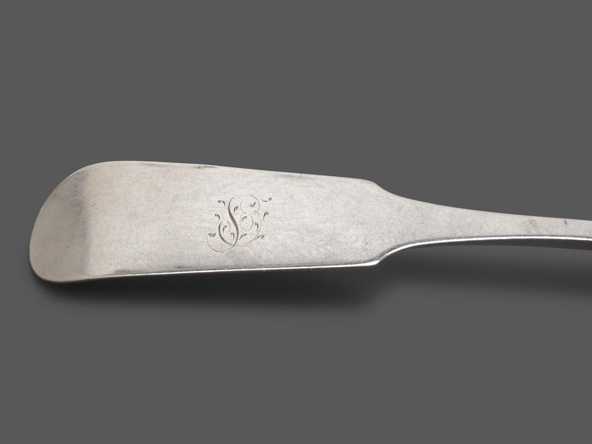 Eleven Southern Coin Silver Tablespoons