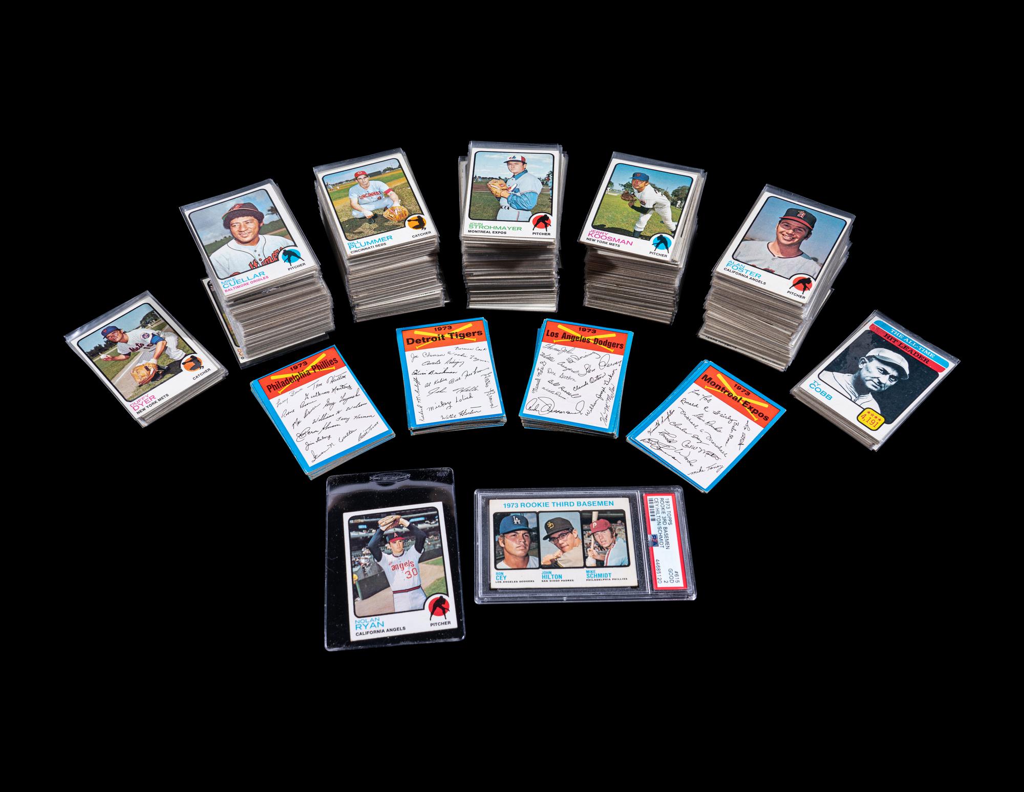 A Complete Set of 1973 Topps Baseball Cards (660/660)