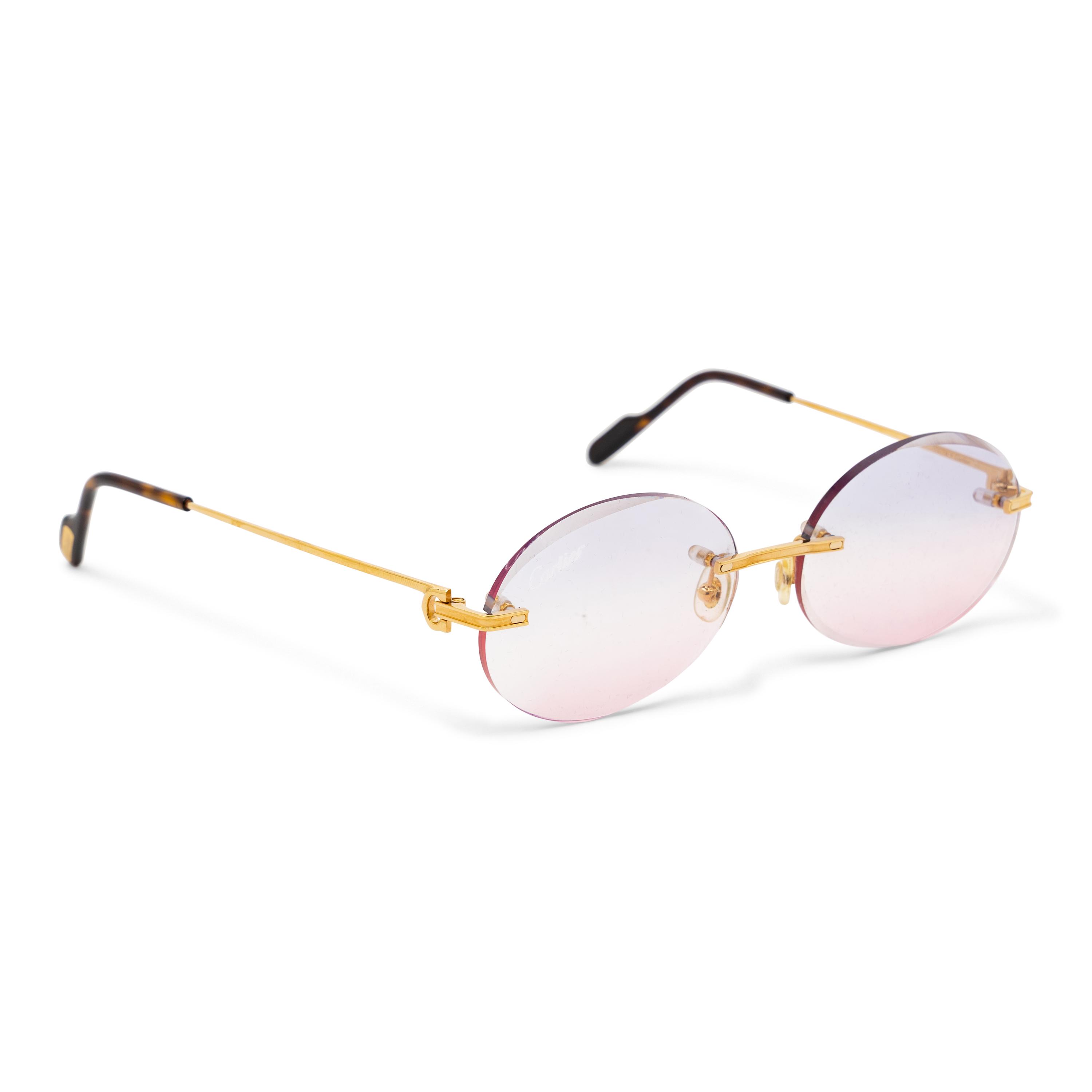 Cartier, Rimless Sunglasses