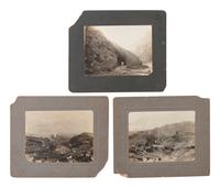 [WESTERN AMERICANA - MINING]. A group of 8 photographs of Morenci, Arizona. Ca early 1900s.
