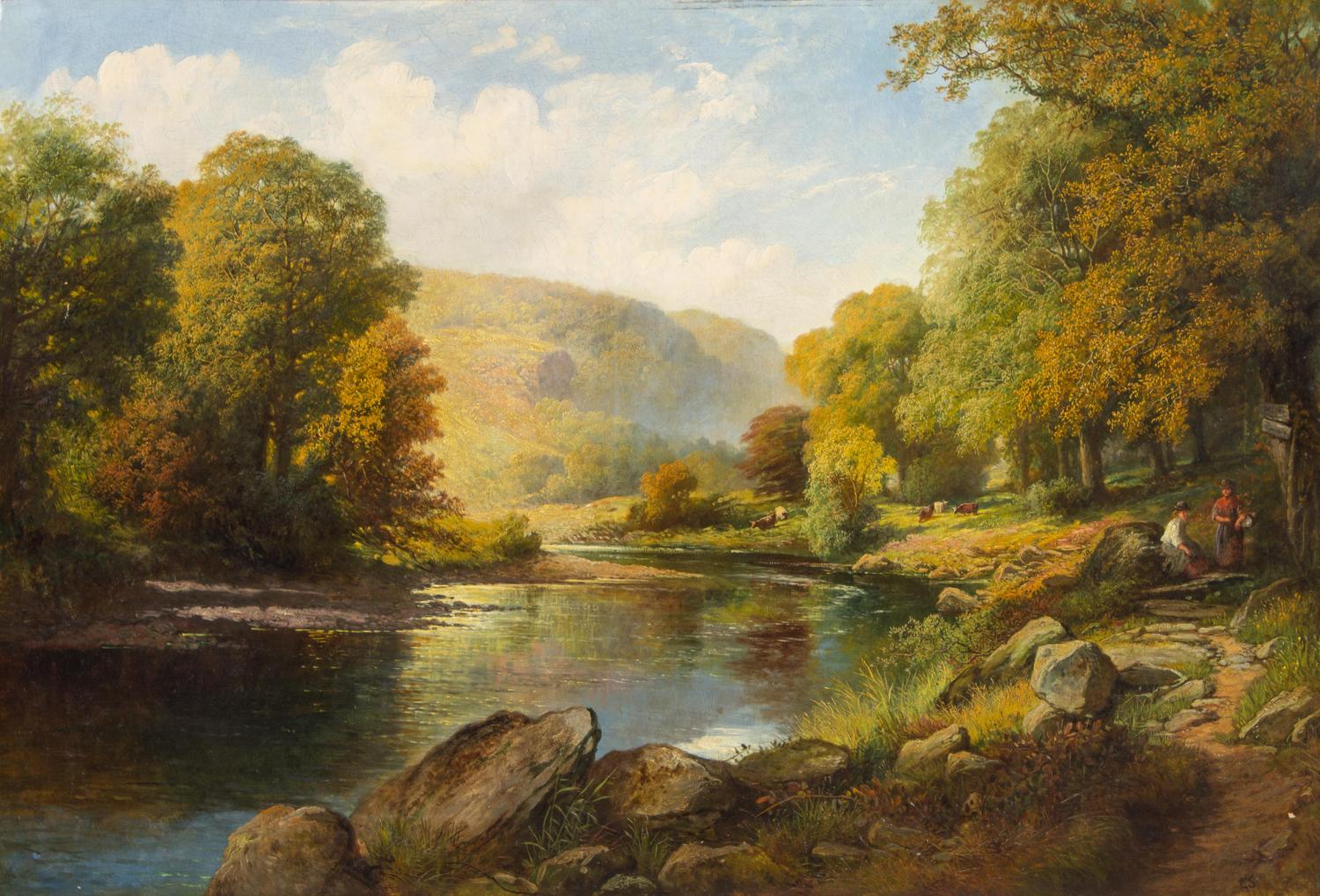 A Wooded River Landscape