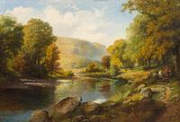 A Wooded River Landscape