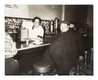[PHOTOG.] HARRIS, Charles "Teenie" (1908-1998). Arthur Oursley and Erin Ma Pitts Godfrey. Ca 1949.