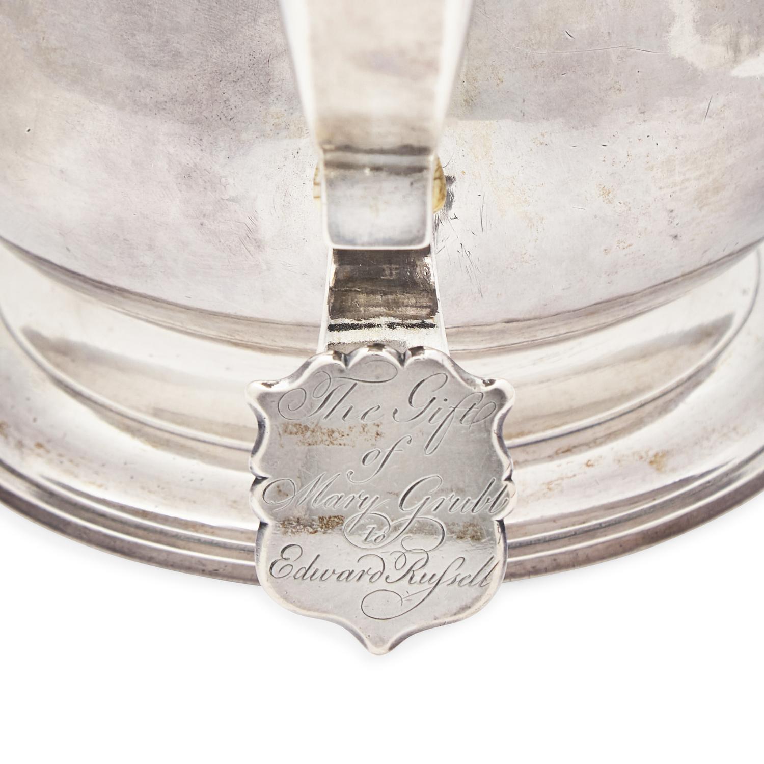 A Silver Tankard