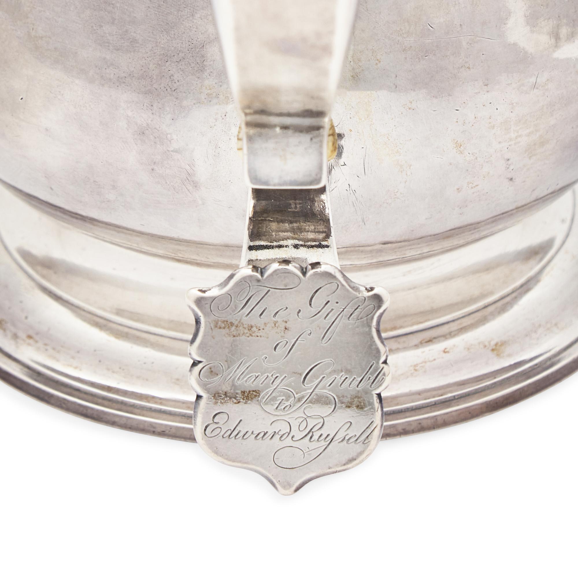 A Silver Tankard