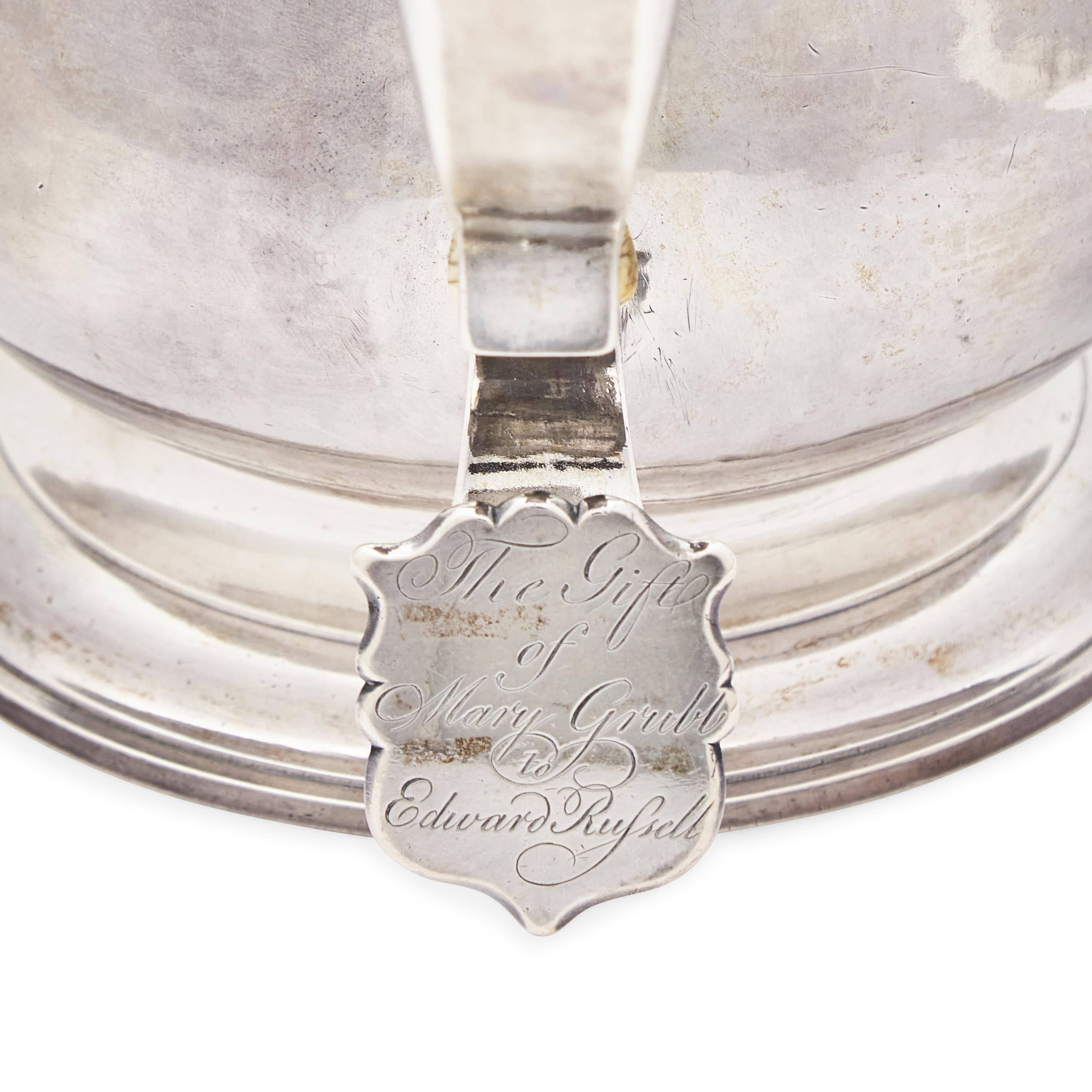 A Silver Tankard