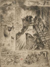 Felix Buhot (French, 1847-1898) — La Traversée (The Passage) , 1879-1885