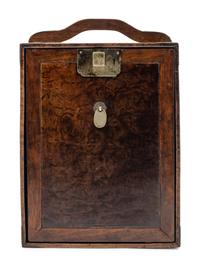 A Chinese Burlwood Portable Medicine Chest, Yaoxiang