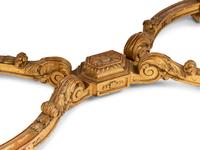 A Louis XIV Style Giltwood Console Table