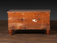 A Country Grain Painted Poplar and Pine Blanket Chest