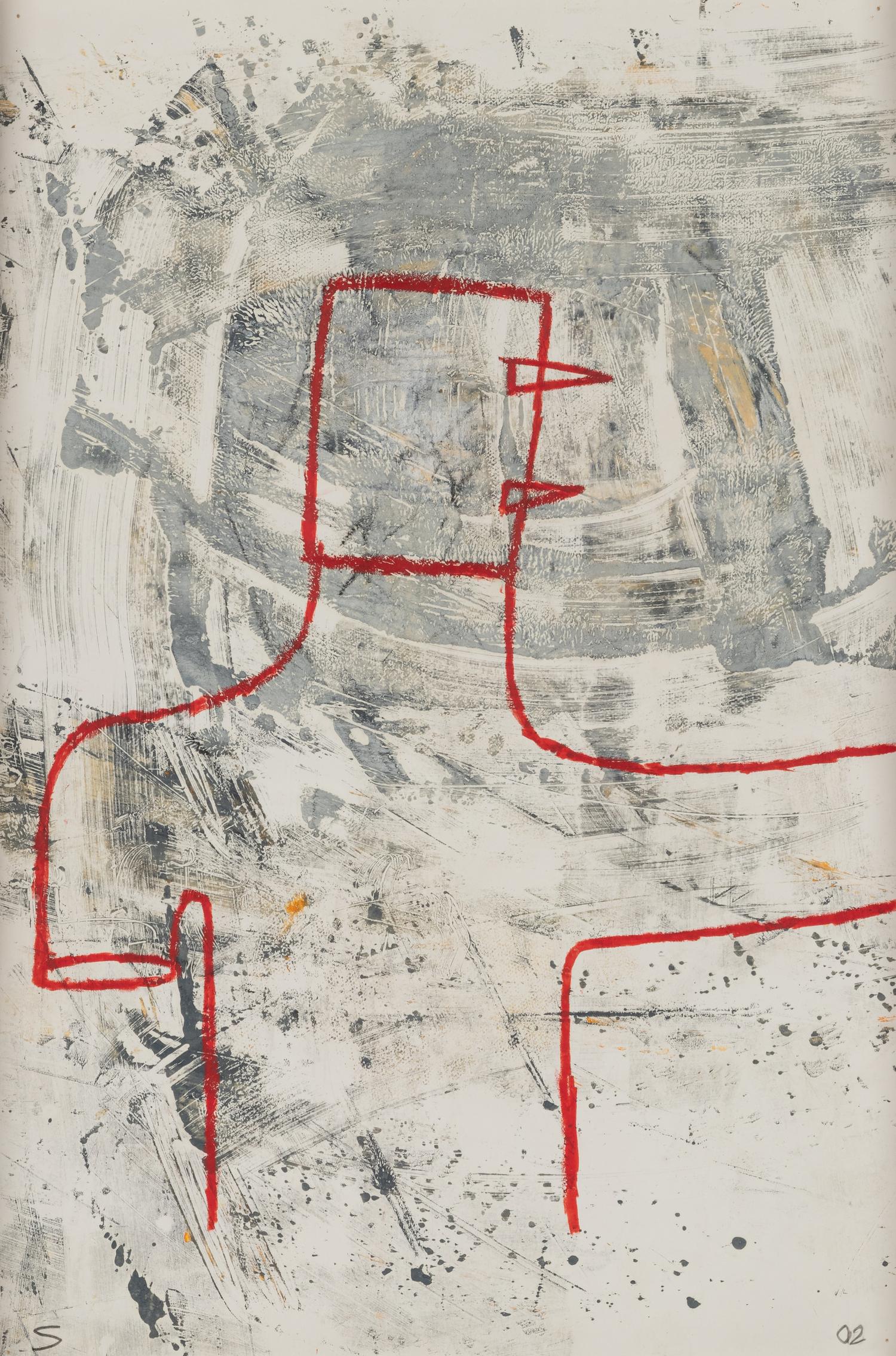 Self Portrait and Untitled (a pair of works)