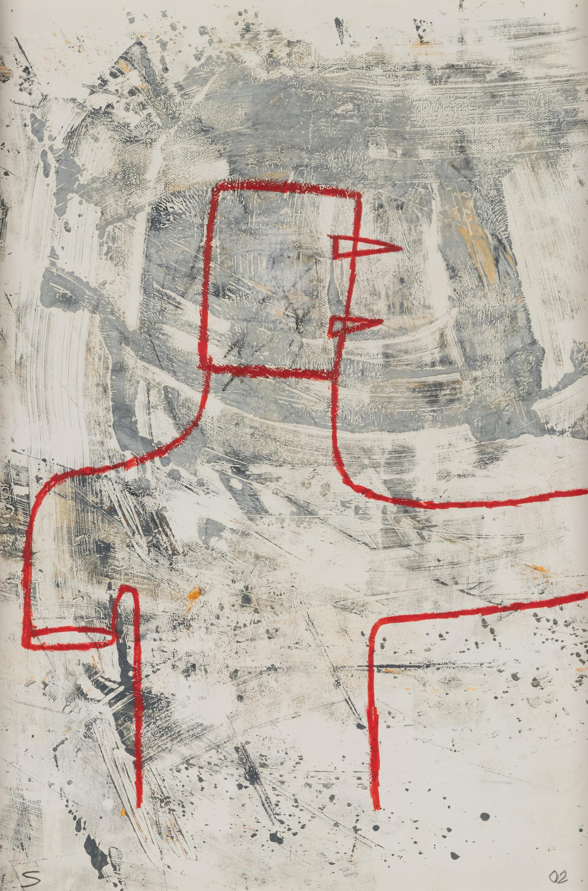 Self Portrait and Untitled (a pair of works)