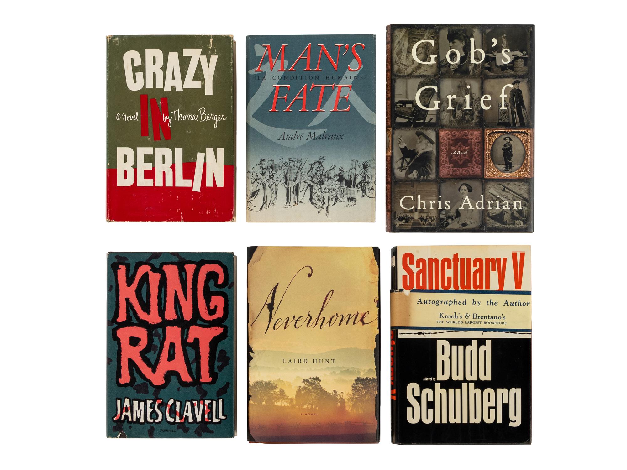 [LITERATURE -- WAR]. A group of 11 works, some FIRST EDITION, comprising: