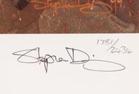 A Walter Payton Signed Autograph “Whatever It Takes" Limited Edition Framed Lithograph