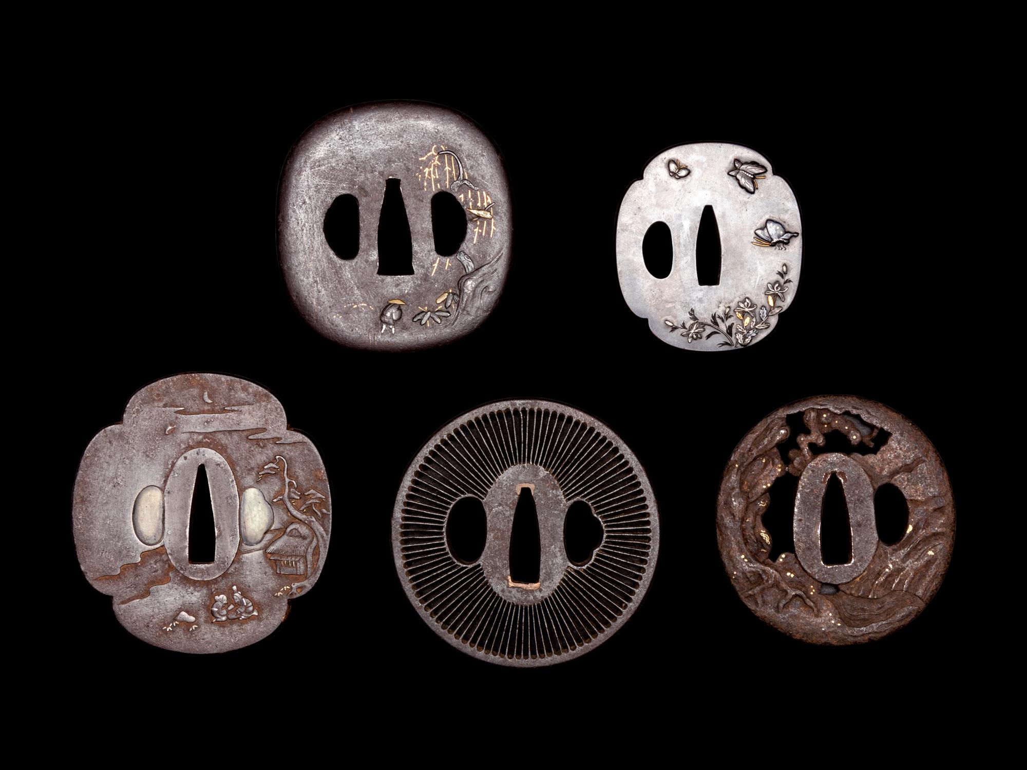 Five Iron Tsuba
