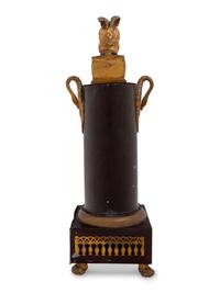 An Empire Parcel Gilt and Painted Tôle Cafetière