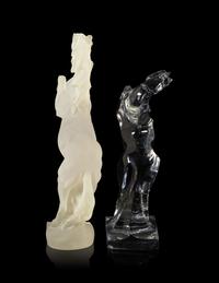 A Daum Glass Horse