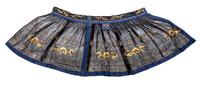 A Chinese Embroidered Silk Chaofu Skirt Length 35 inches. — 19TH CENTURY